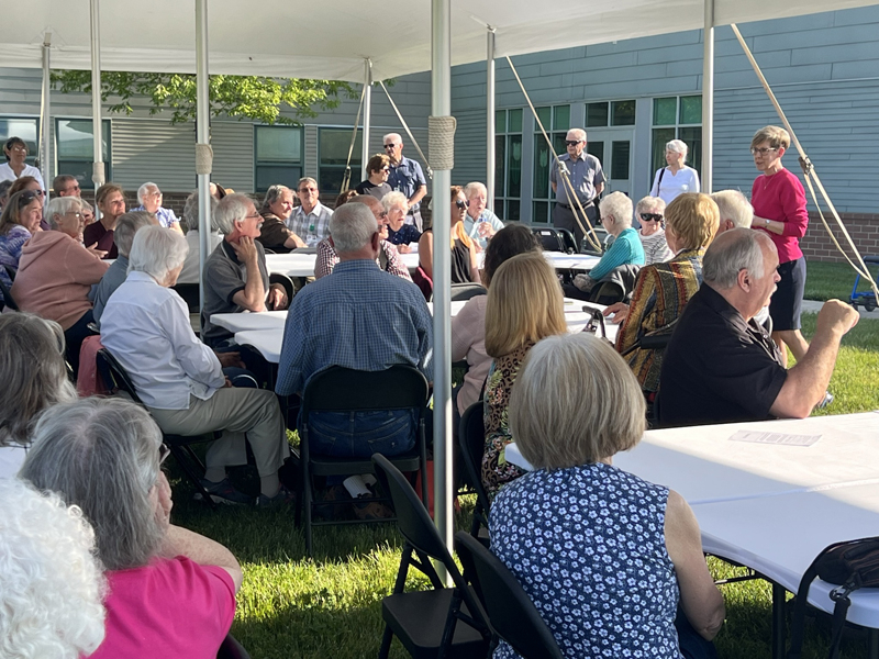 Annual Fund Appreciation BBQ photos