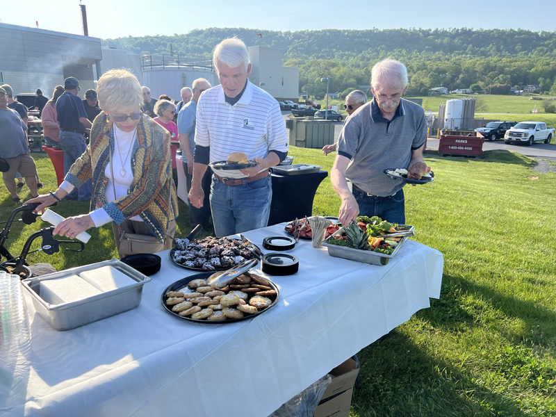 Annual Fund Appreciation BBQ photos