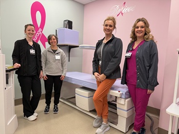 Room that has a Dexa Scanner. A Dexa Scanner tests your bone density and how strong your bones are.