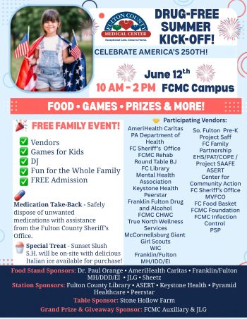 Summer Kick off flyer